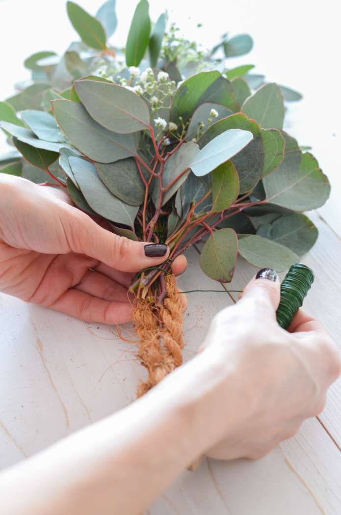 4X 2,1M Künstliche Eukalyptus Girlande Hängenden Rattan Blätte Ivy Hochzeit DIY