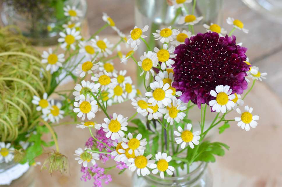 Wildblumen-Hochzeit – Teil 2: Tischdeko selbst gestalten