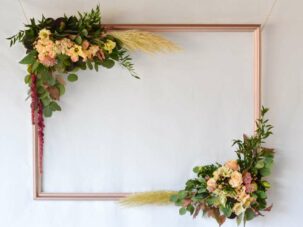 Photobooth in Blush und Burgundy selber machen – Elegante Hochzeit Teil 3
