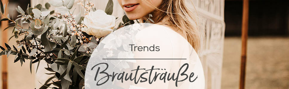 Brautstrauß Trends 2021 Braut im Boho Look