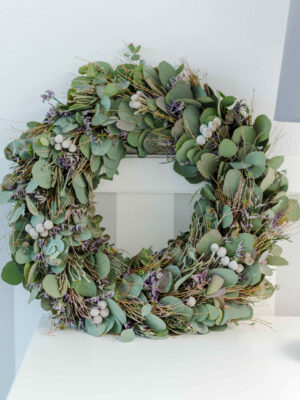 Cold Brunia Kranz - 40 cm - DIY-Set