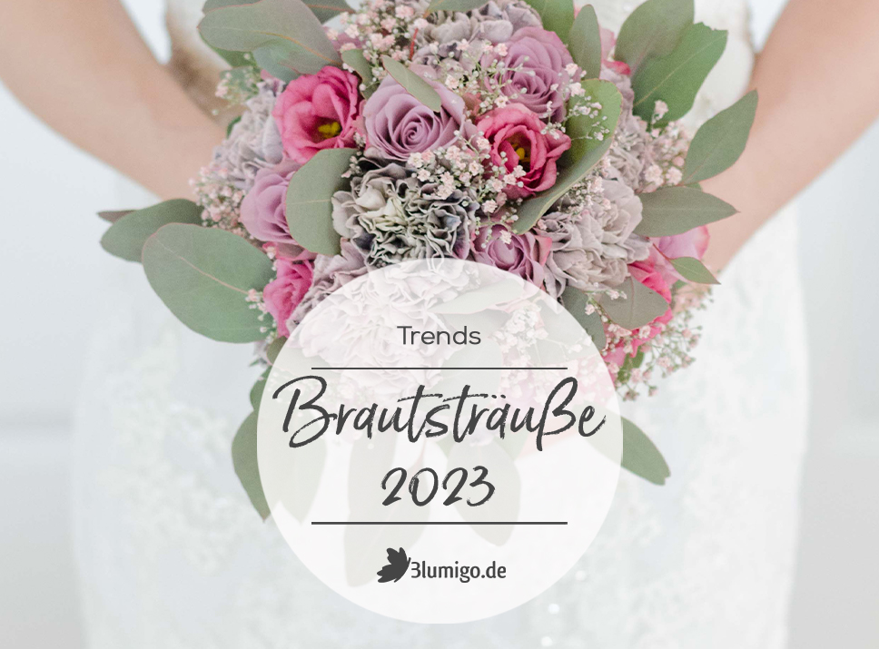 Die 5 Brautstrauß-Trends 2023