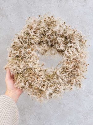 Zierkranz aus Clematis - 25 - 28 cm